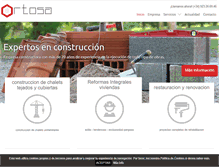 Tablet Screenshot of ortosa.com